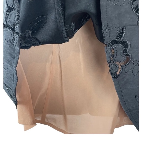 NWT For Love & Lemons Renee Mini Dress Black-XS RRP $242 - Picture 12 of 16